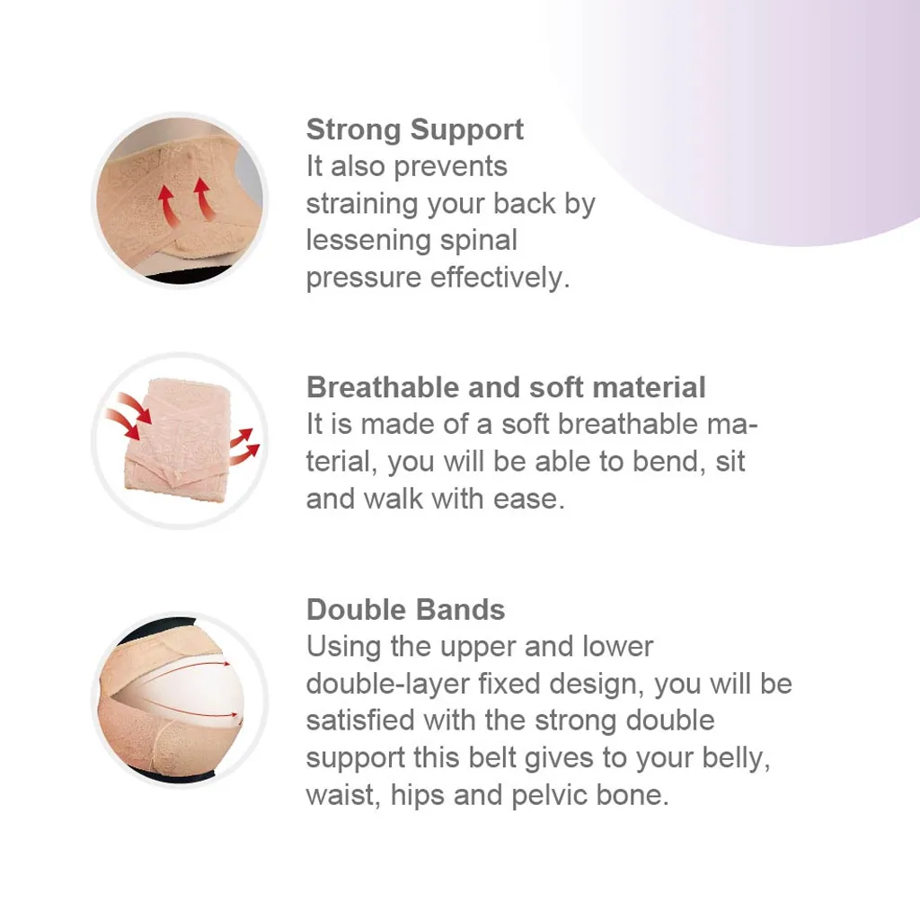 کمربند دوران بارداری فارلین Maternity belt دوبند Farlin
