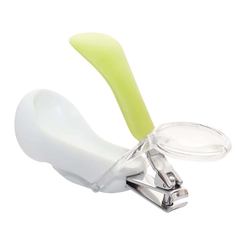 ناخنگیر فارلین Deluxe Nail Clipper With Magnifier ذره بین دار بدنه سفید Farlin