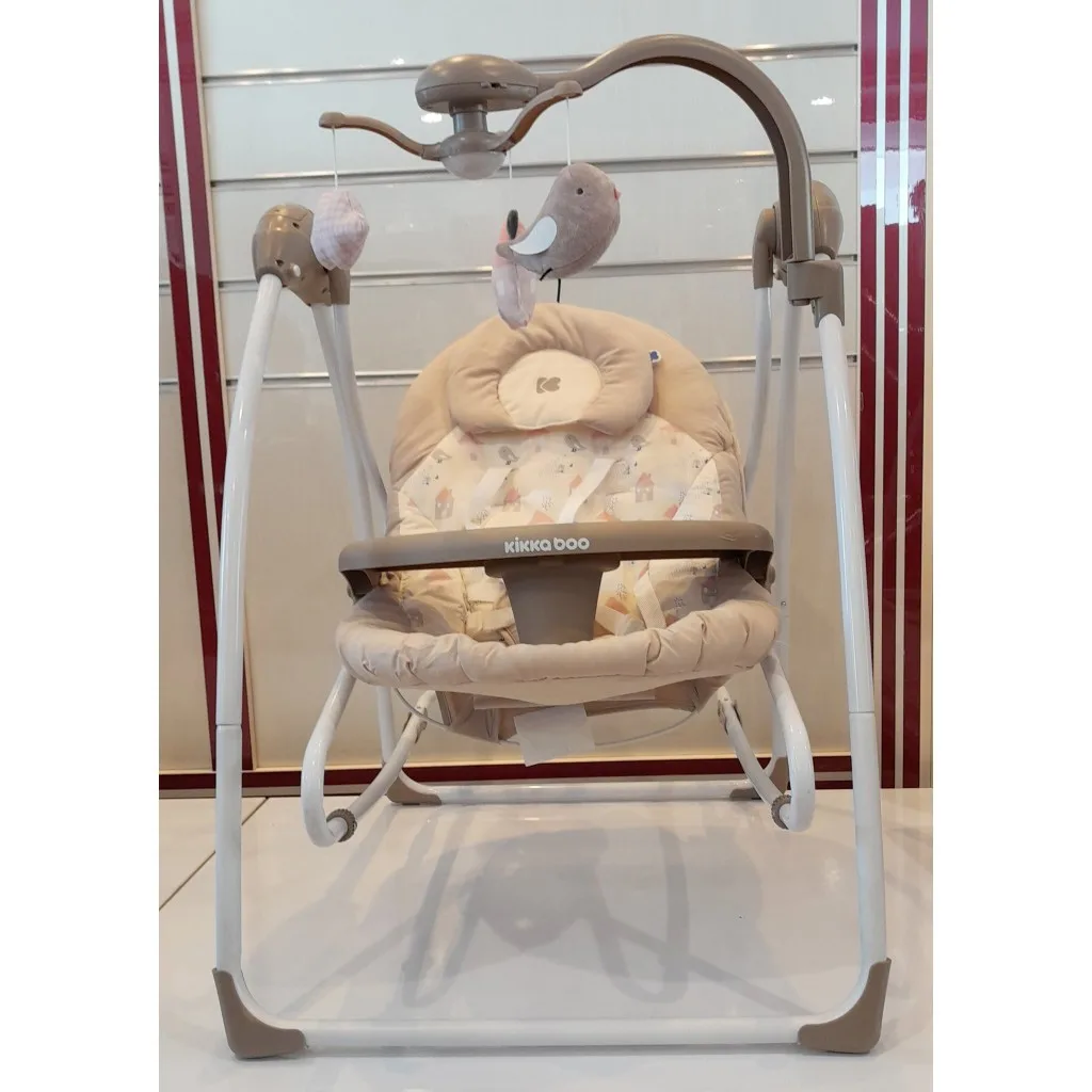 تاب برقی و بونسر کيكابو Swing Mia Stella آويز چرخشی موزيكال Kikkaboo