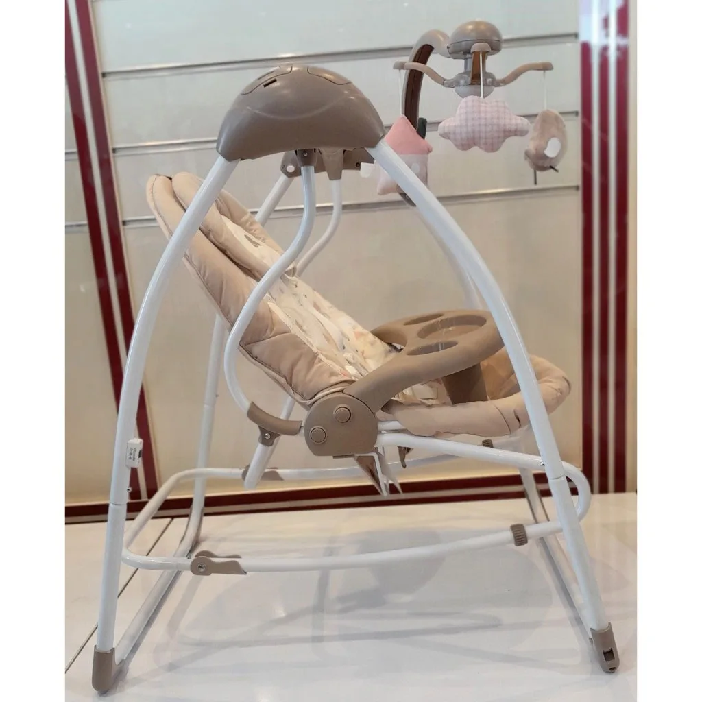 تاب برقی و بونسر کيكابو Swing Mia Stella آويز چرخشی موزيكال Kikkaboo