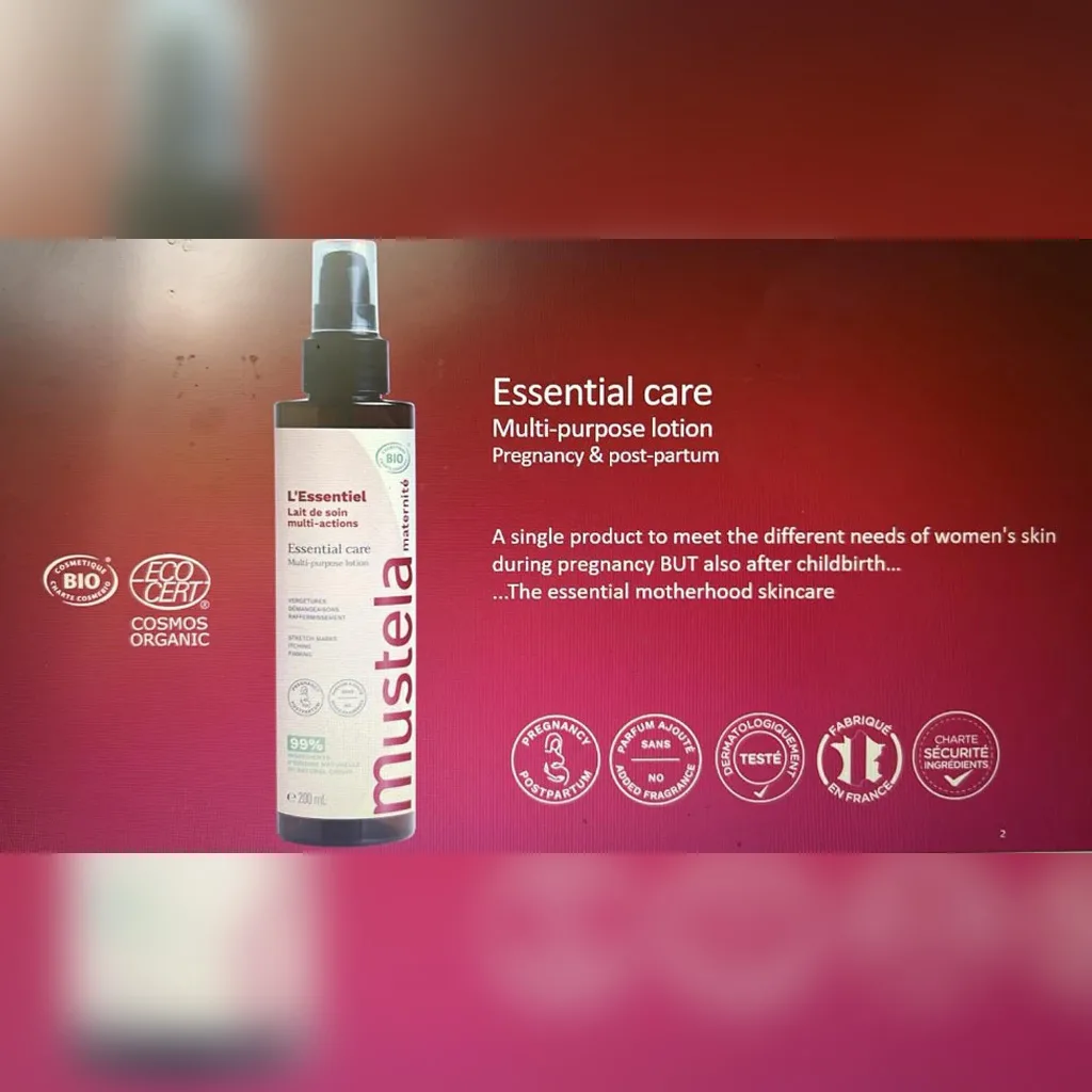 اسپری لوسیون ضد ترک ماستلا 3كاره بارداری 200میل Mustela