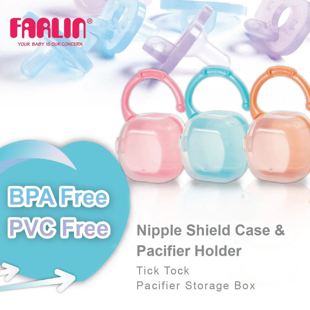 قاب پستانک فارلین دسته دار مخصوص آویزان کردن Farlin