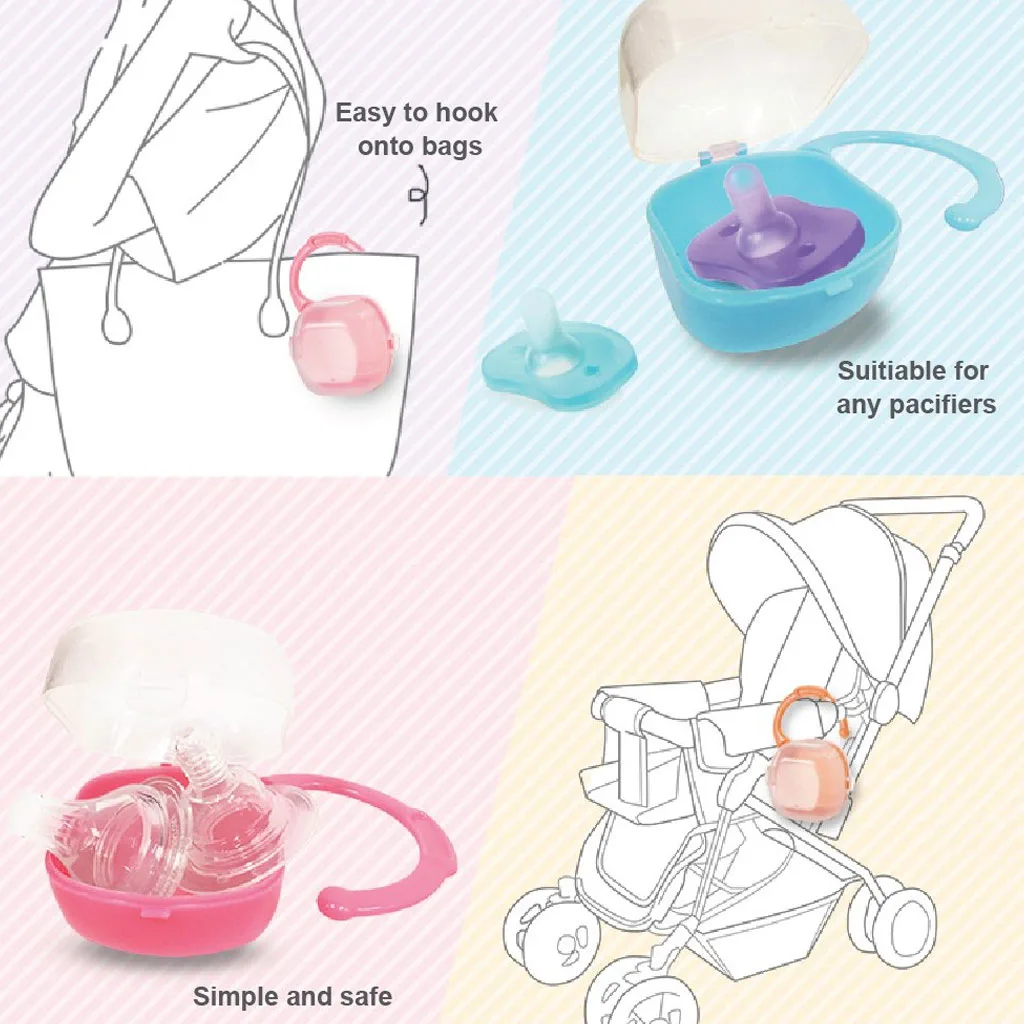 قاب پستانک فارلین دسته دار مخصوص آویزان کردن Farlin