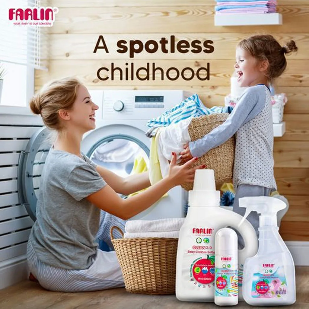 مایع لباسشوی فارلین 2.8لیتر آنتی باکتریال حاوی روغن مرکبات طبیعی Farlin