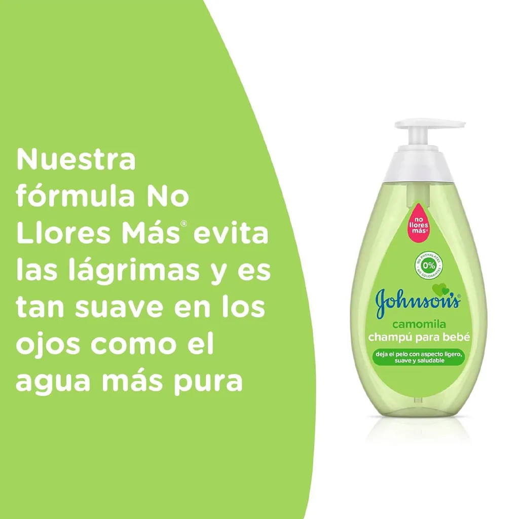 شامپو سر جانسون بابونه درخشان کننده نرم کننده مو 750میل Johnsons