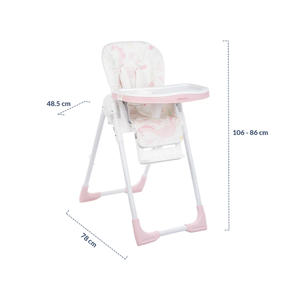 صندلی غذا کیکابو Vitto سیستم مهار 5 نقطه ای Kikkaboo