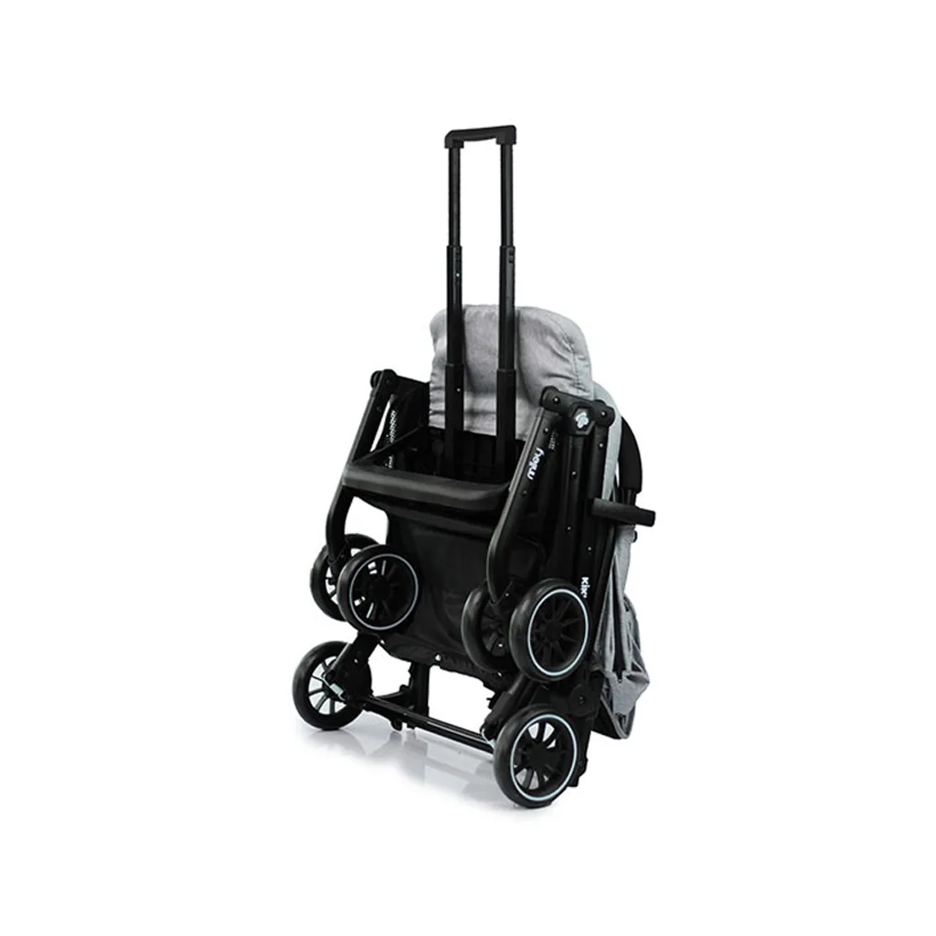 کالسکه مسافرتی کيکابو مدل Miley با پنجره PVC فريم فولادی سبک Kikkaboo