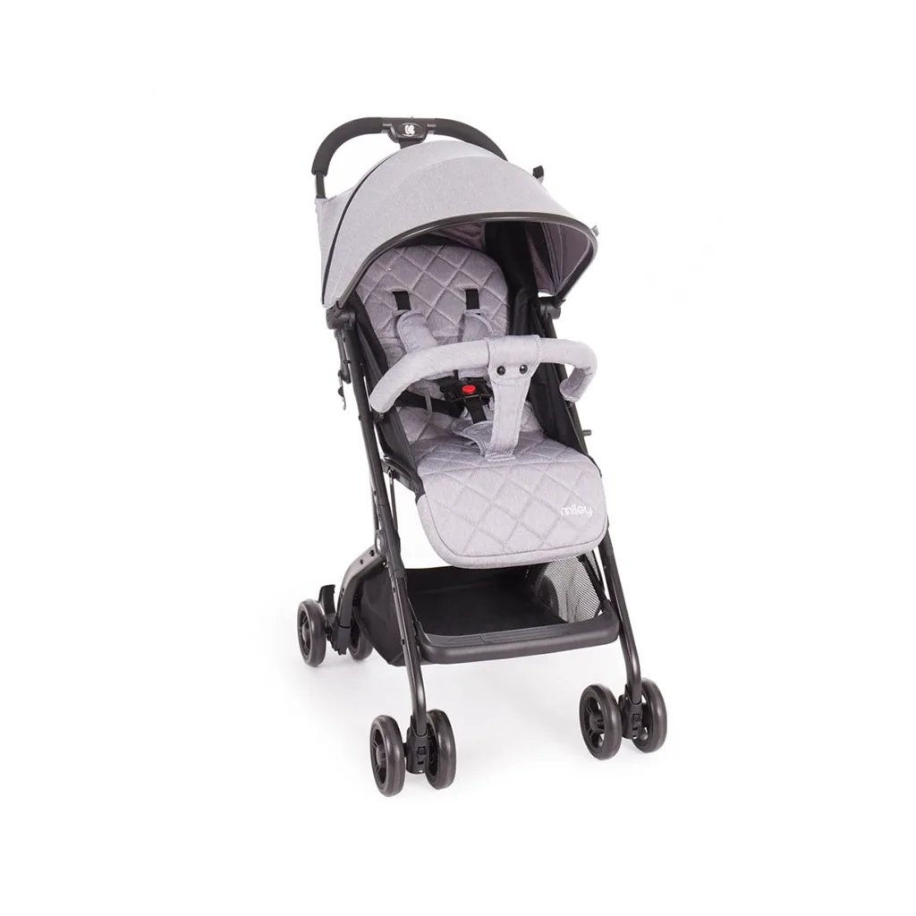 کالسکه مسافرتی کيکابو مدل Miley با پنجره PVC فريم فولادی سبک Kikkaboo