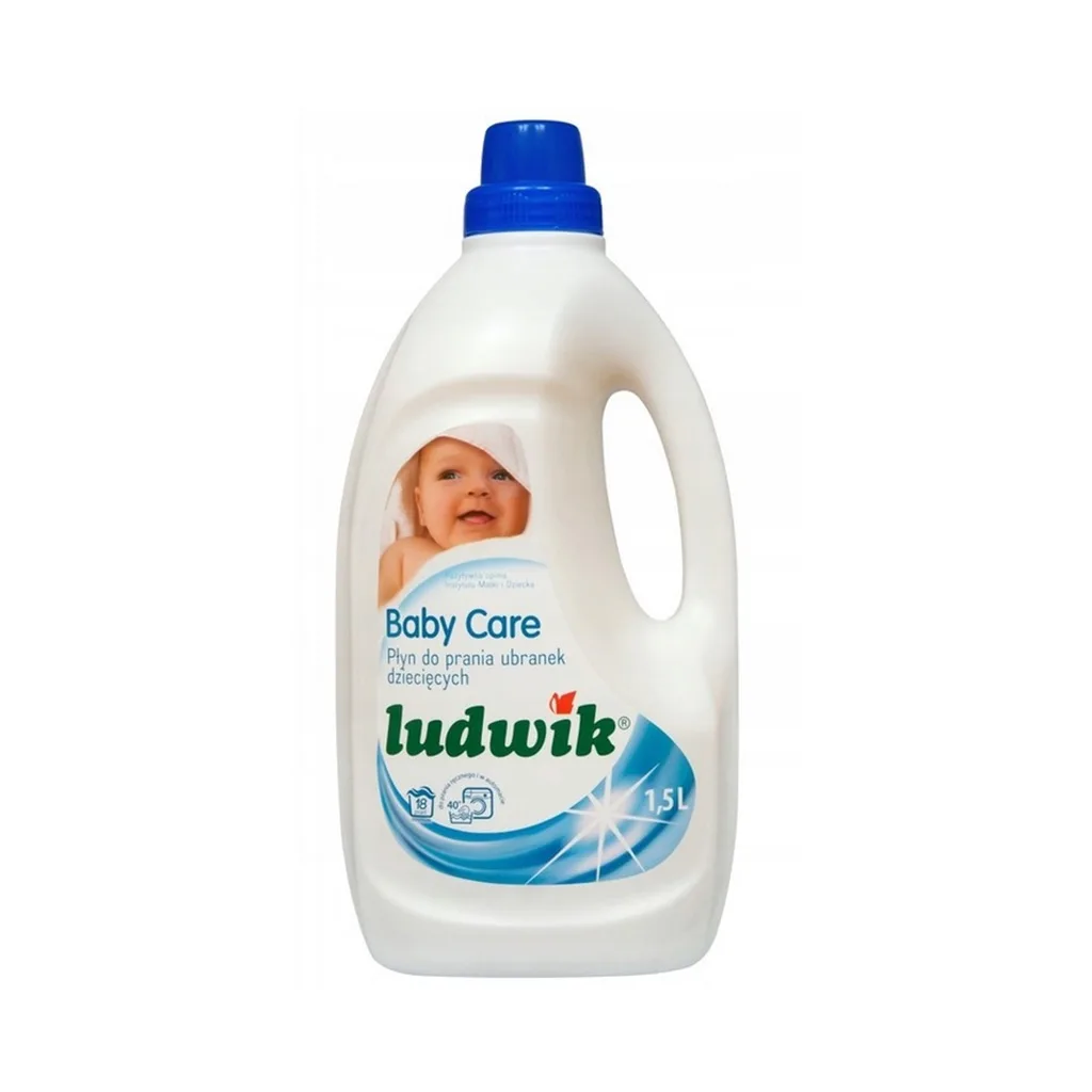 مایع لباسشویی لودویک 1.5لیتر ضد حساسیت فاقد عطر Ludwik