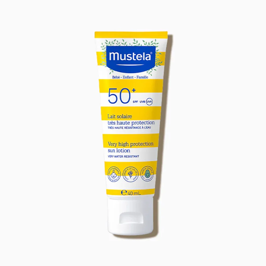 کرم ضد آفتاب ماستلا آووکادو ضد آب SPF50 حجم 40میل Mustela