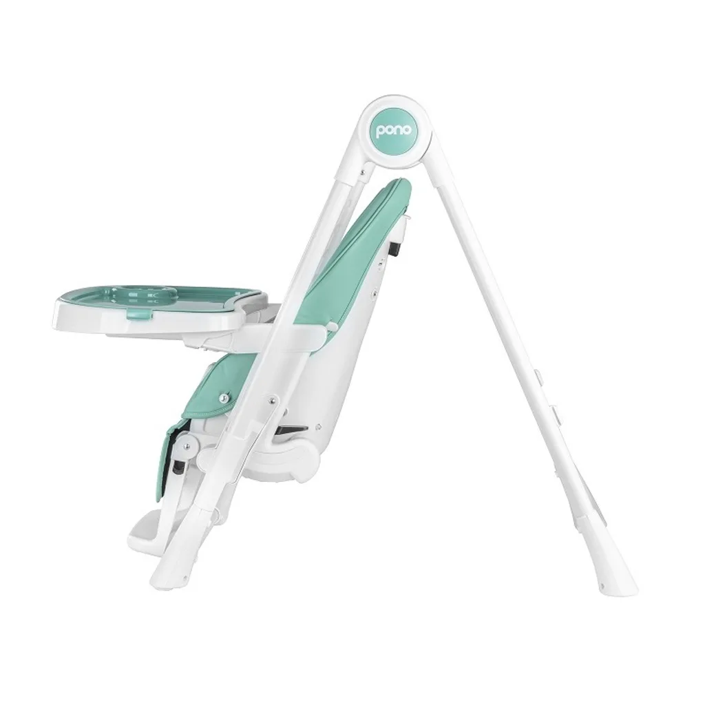 صندلی غذای آنیمو مدل Pono پونو 4چرخ 360درجه بدنه خاکستری Animo