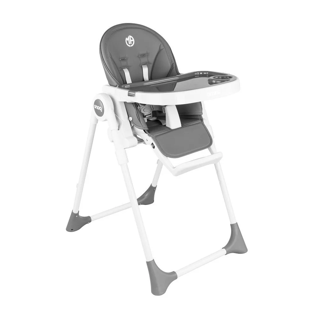 صندلی غذای آنیمو مدل Pono پونو 4چرخ 360درجه بدنه خاکستری Animo