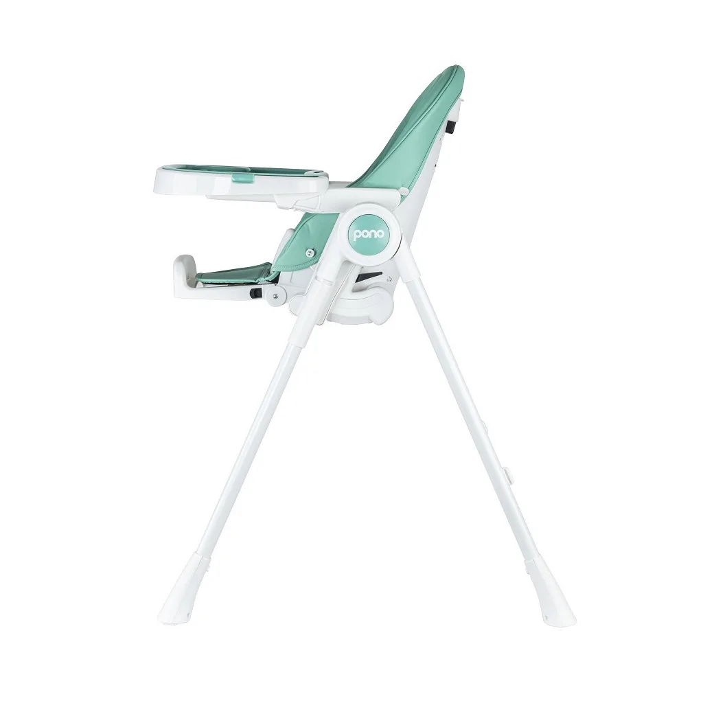 صندلی غذای آنیمو مدل Pono پونو 4چرخ 360درجه بدنه خاکستری Animo