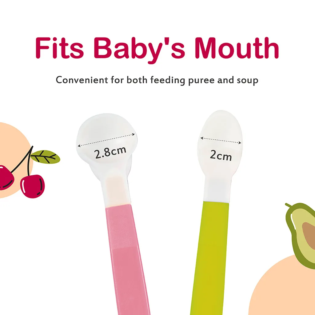 قاشق غذاخوری فارلین 2تایی Pulpy Juicy Food چندکاره Farlin