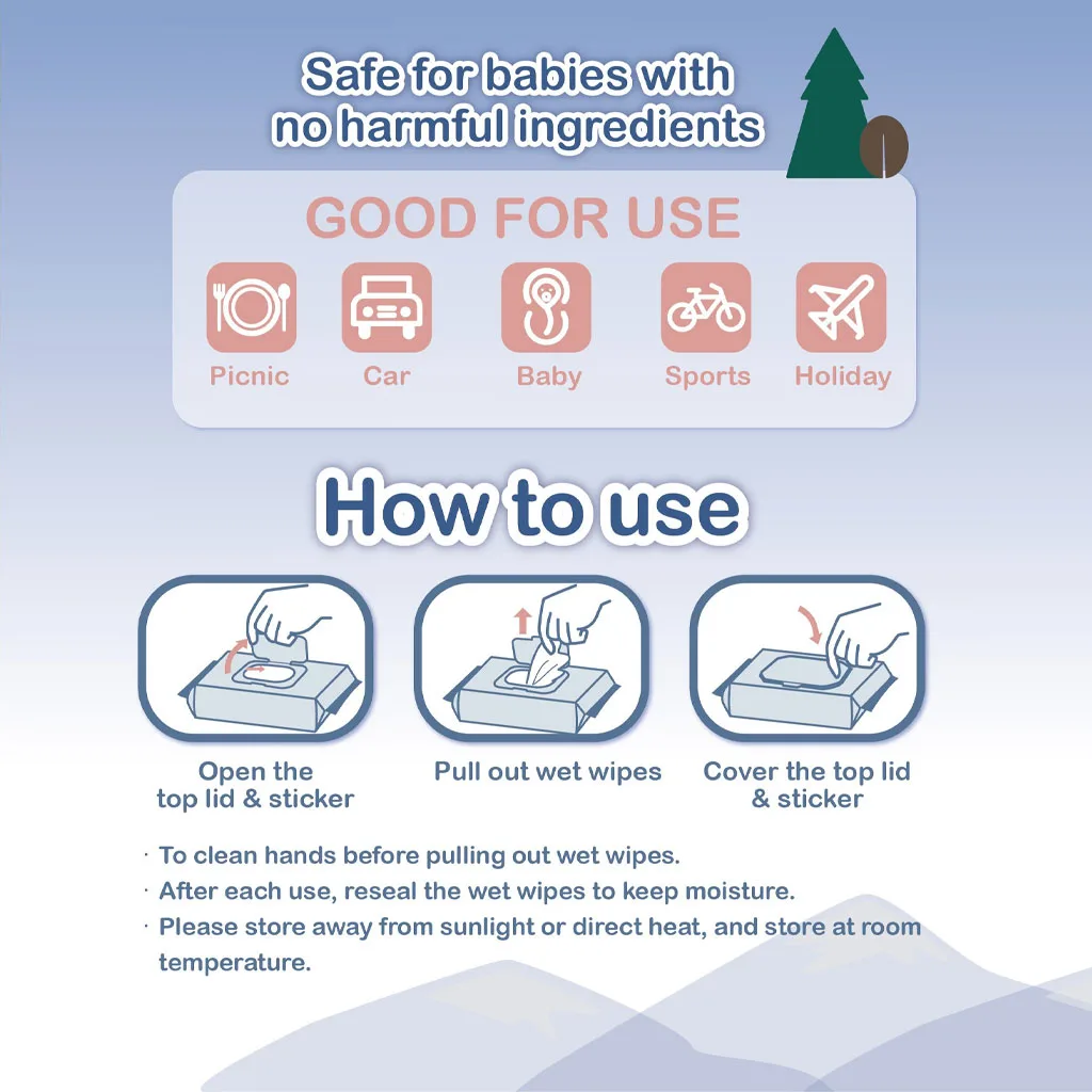 دستمال مرطوب فارلین 80عددی Pure Water نرم کننده و حافظ پوست Farlin