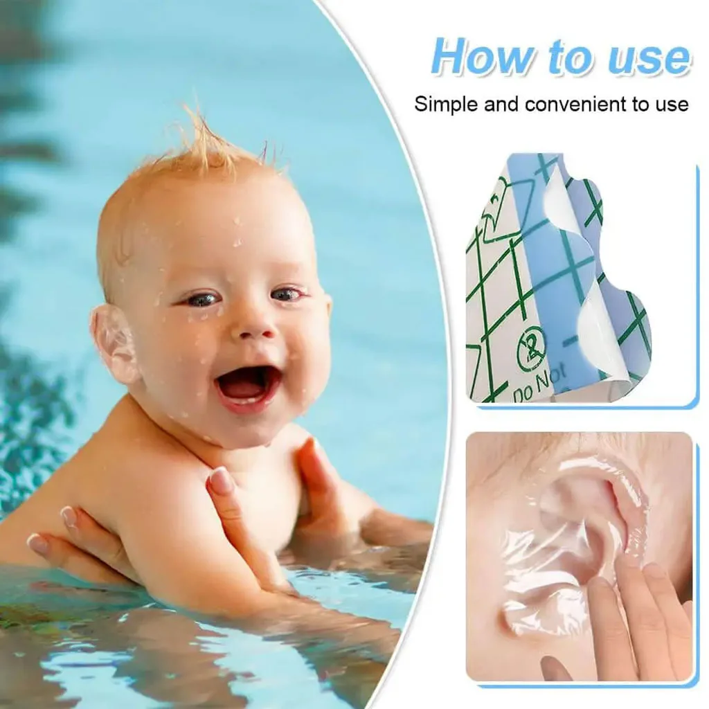 چسب و محافظ گوش 30عددی Baby Waterproof Ear Stickers نوزاد Yaboow
