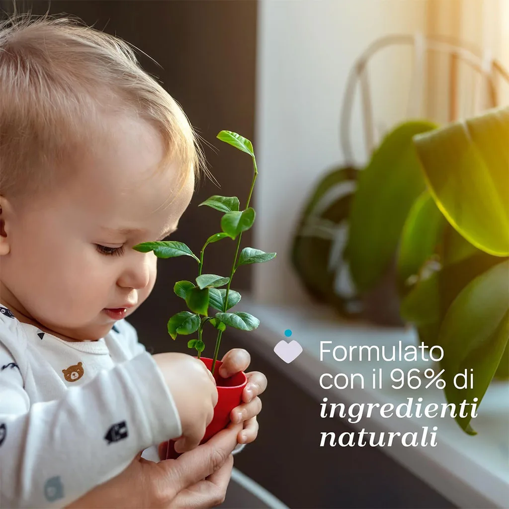 اسپری نرم کننده بازکننده گره مو چیکو 96درصد ارگانیک بادام هلو Chicco