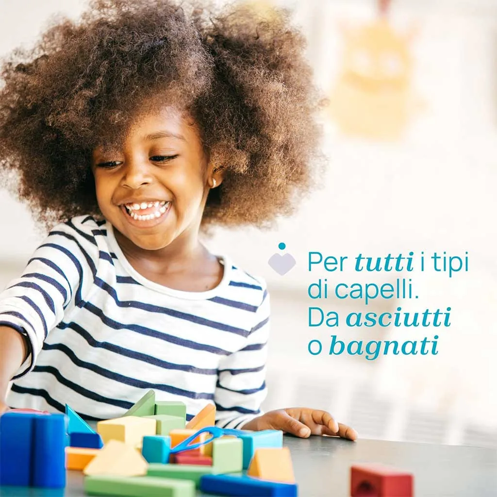 اسپری نرم کننده بازکننده گره مو چیکو 96درصد ارگانیک بادام هلو Chicco