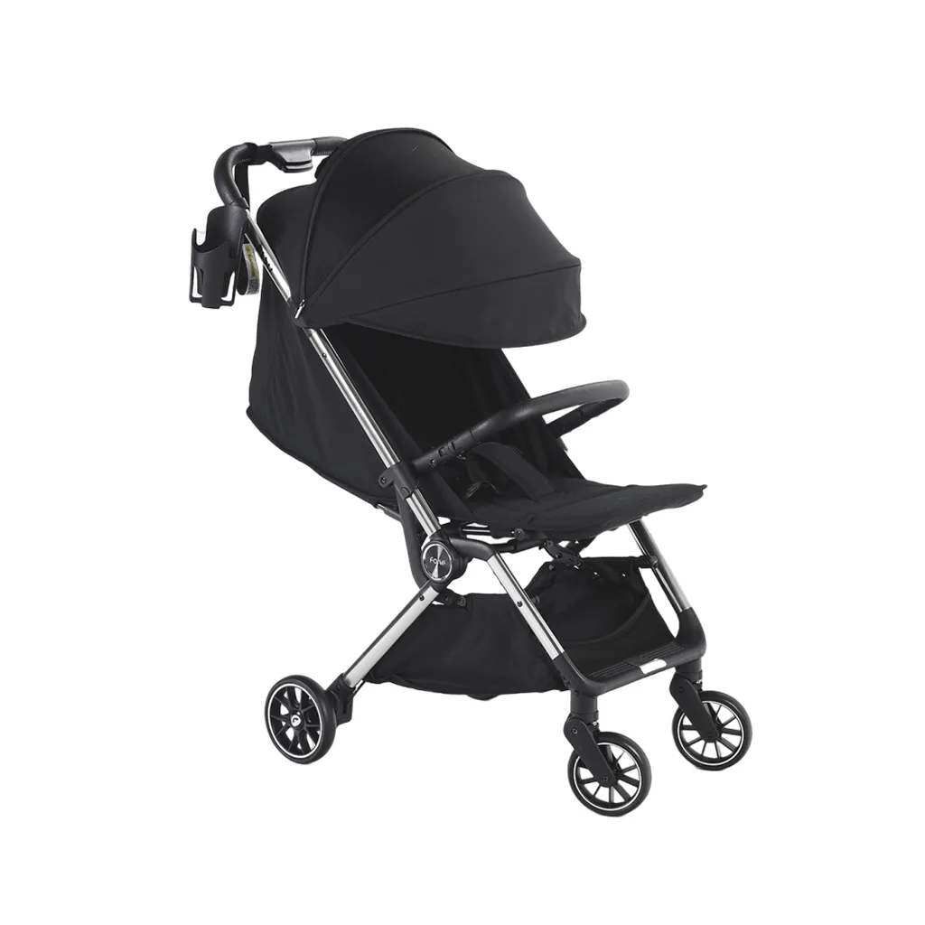 کالسکه فورته Travel مسافرتی دسته چرم عصایی ایتالیایی Forte