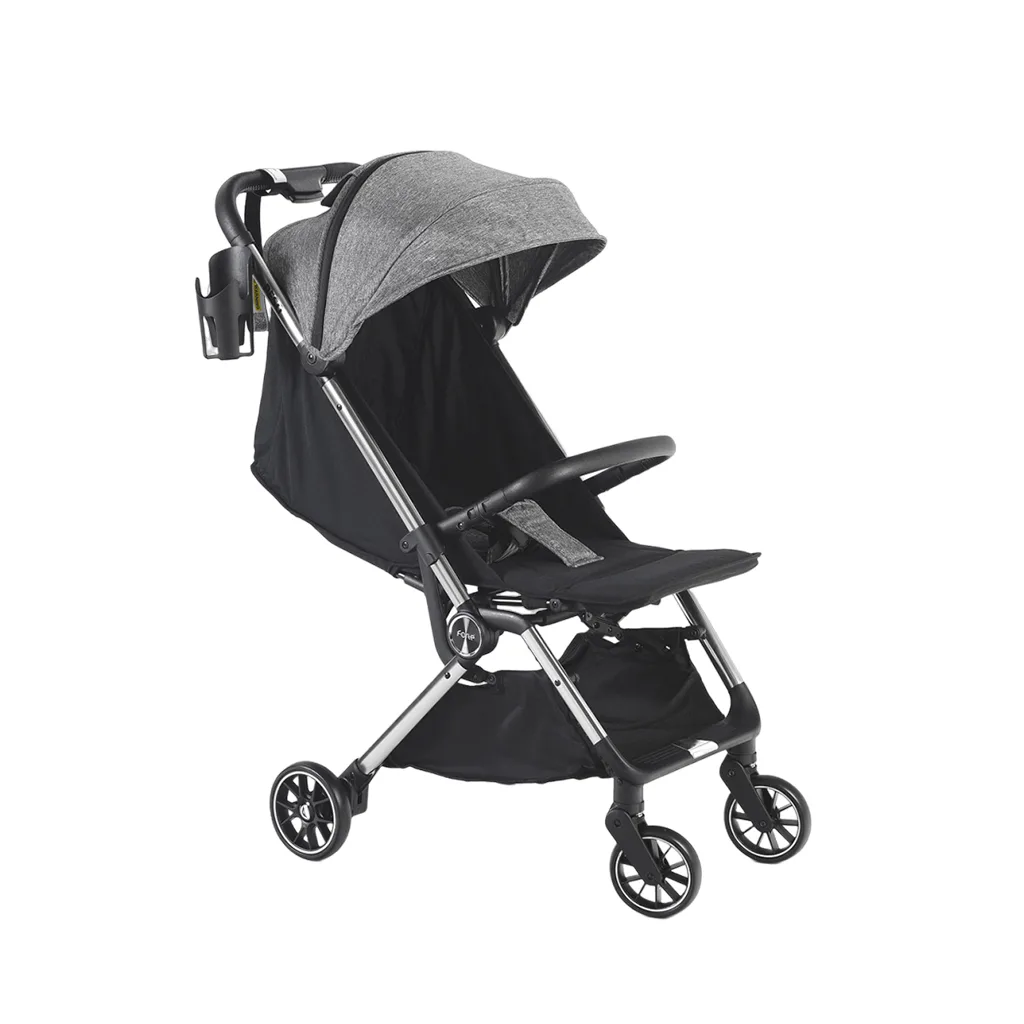 کالسکه فورته Travel مسافرتی دسته چرم عصایی ایتالیایی Forte