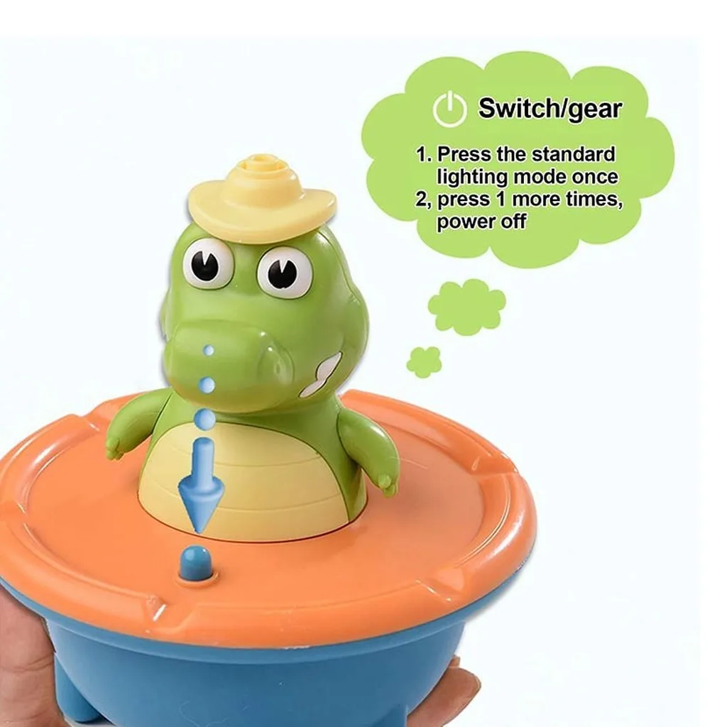 اسباب بازی آب پاش حمام 18+ماه تمساح کروکدیل Fountain Crocodile