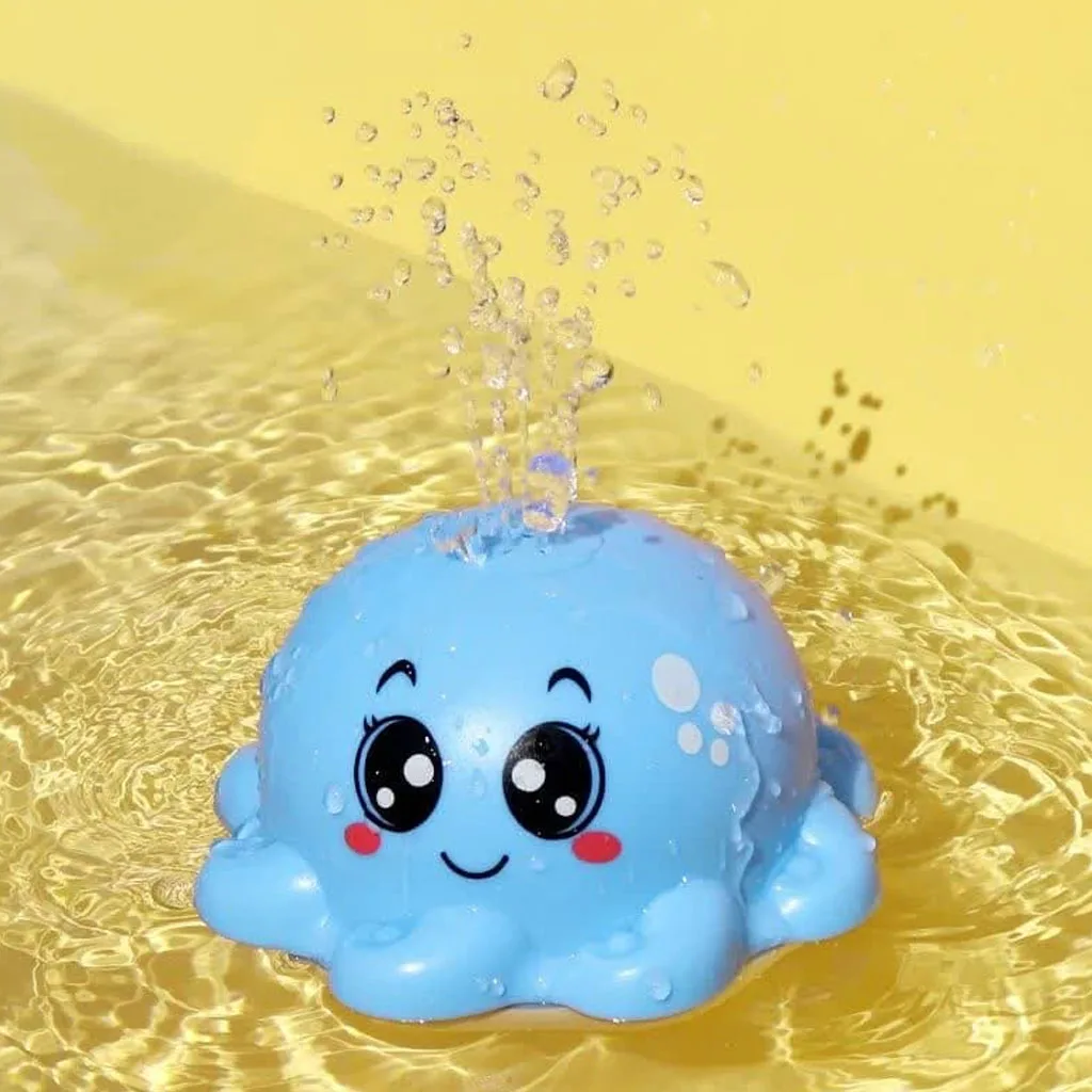 اسباب بازی حمام 3+ماه اختاپوس آبپاش mini spray water