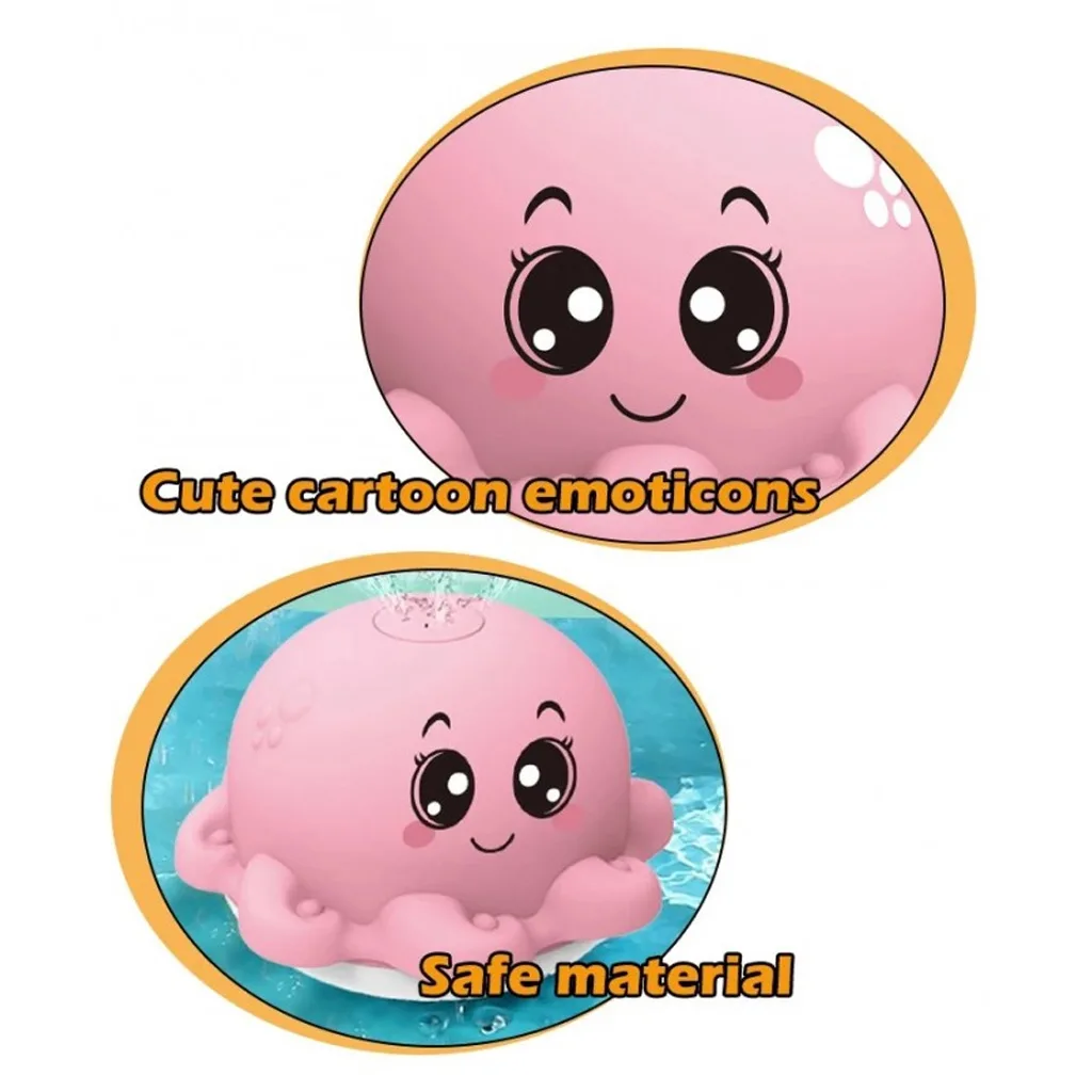 اسباب بازی حمام 3+ماه اختاپوس آبپاش mini spray water