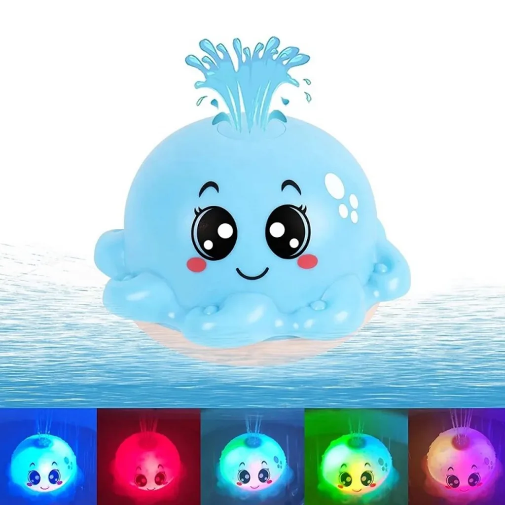 اسباب بازی حمام 3+ماه اختاپوس آبپاش mini spray water