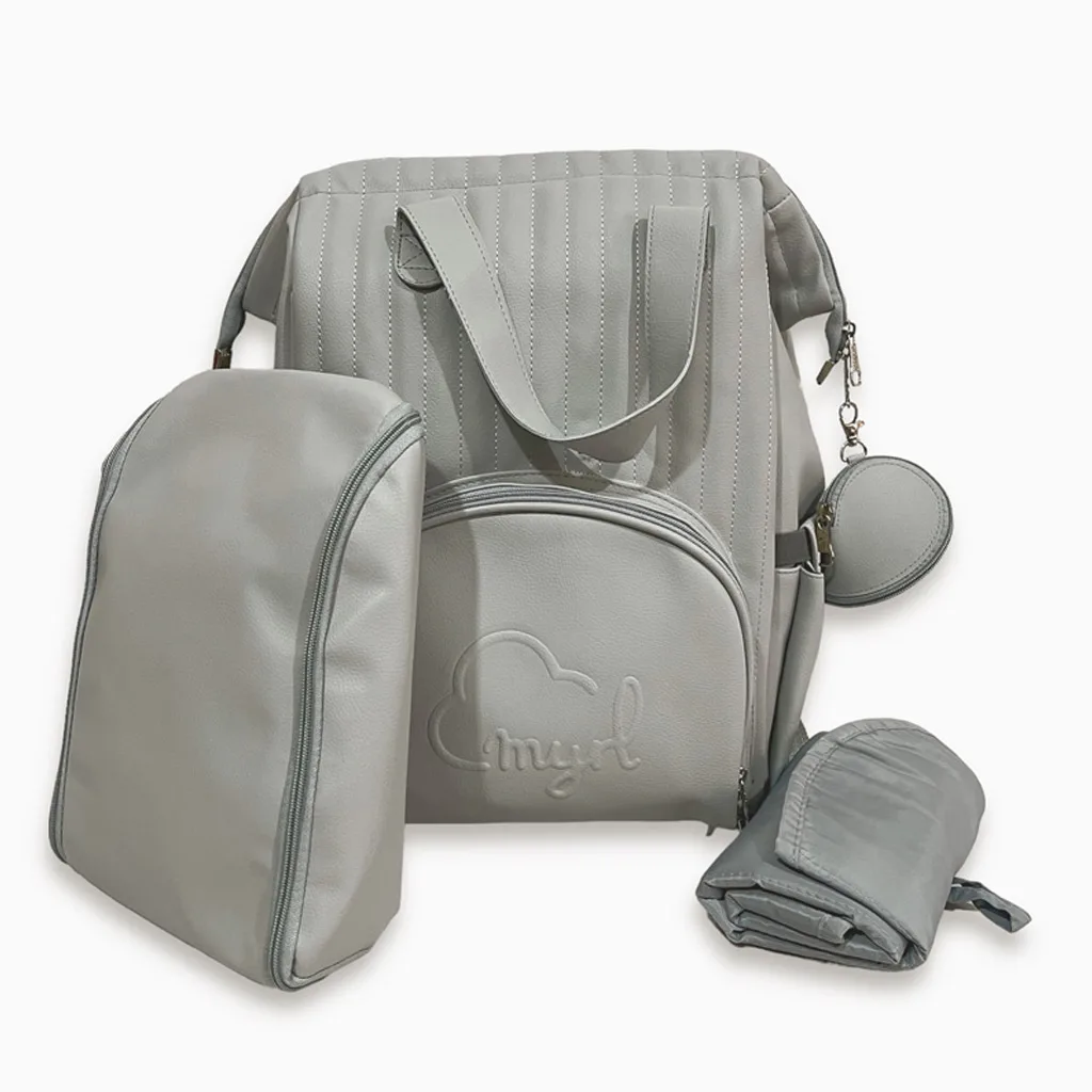 ساک لوازم کوله ای مدل Myrl مایورال دوخت راه راه چرم ببتو Bebetto