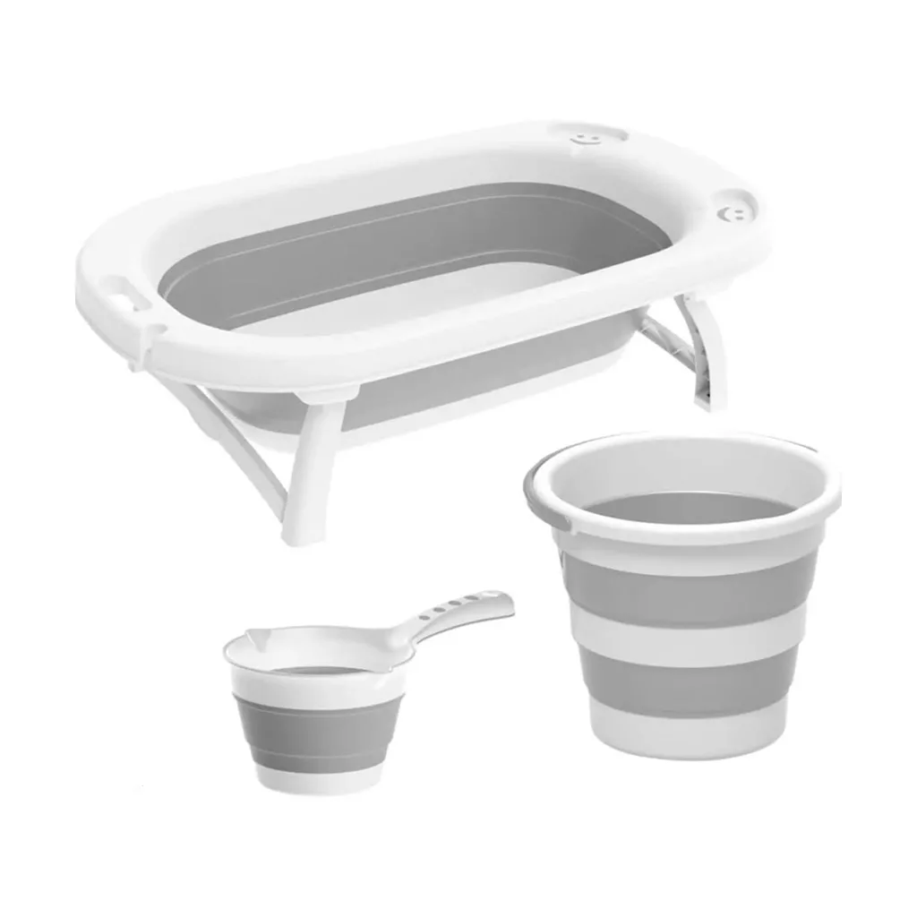 سرویس 3تکه وان حمام تاشو آکاردئونی Bee Home
