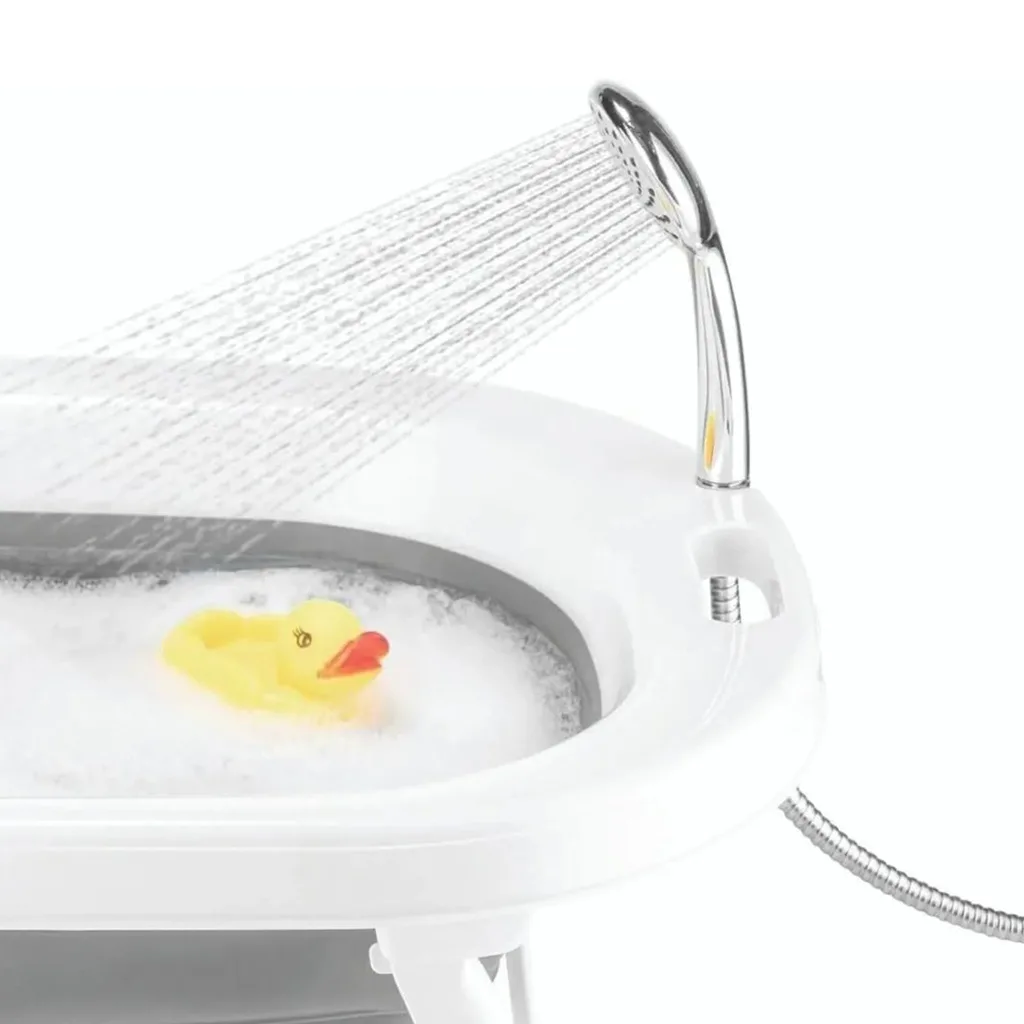 سرویس 3تکه وان حمام تاشو آکاردیونی بیضی Bee Home