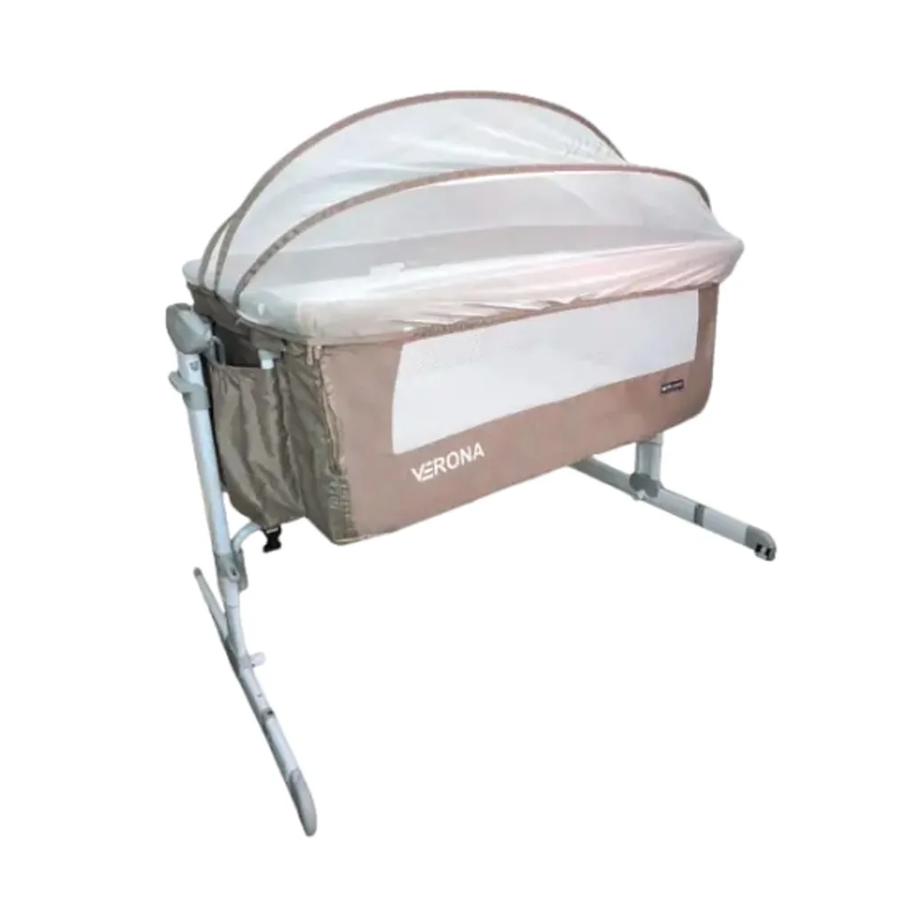گهواره دلیجان Verona مدل ورونا تخت کنار مادر سایباندار Delijan