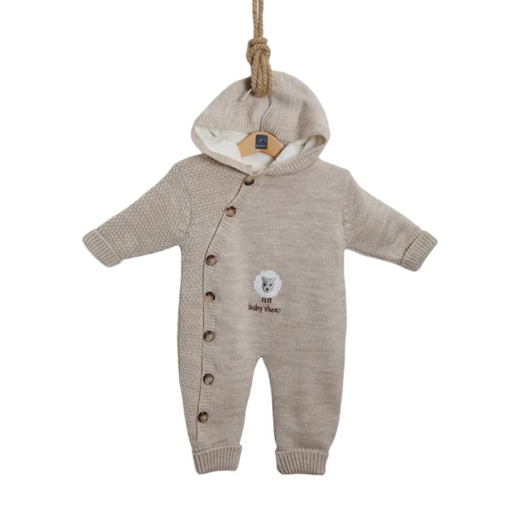 سرهم بافت جلودکمه کرکی کلاهدار گوسفند بره ببعی مینل Minel