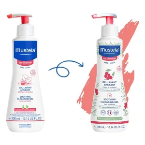 شامپو ماستلا سروبدن Gel lavant apaisant soothing سوتینگ 98درصد ارگانیک 300میل Mustela