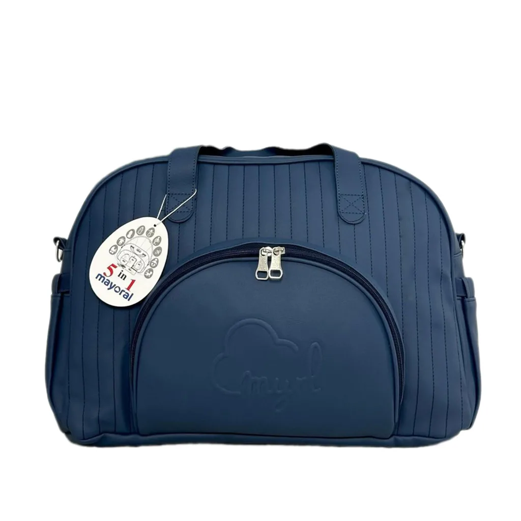 ساک لوازم دوشی مدل Myrl مایورال دوخت راه راه چرم ببتو Bebetto