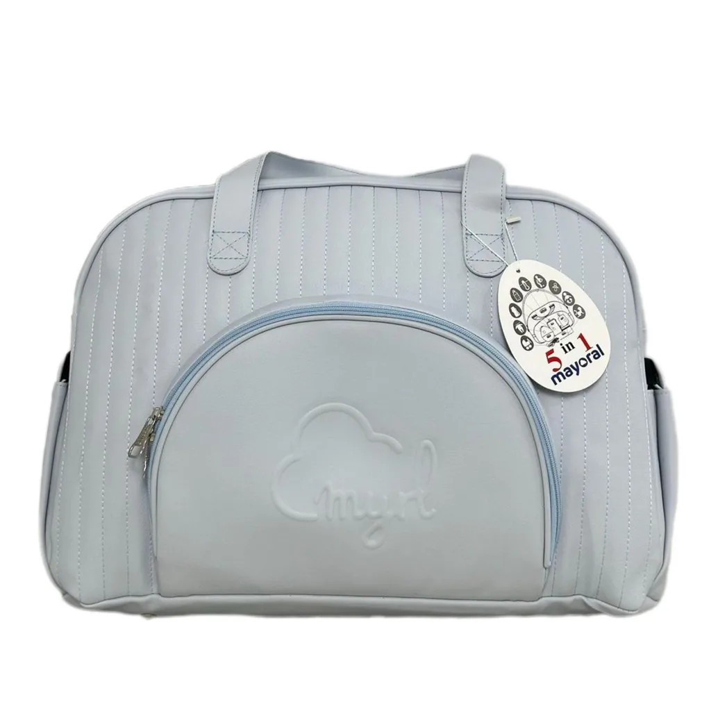 ساک لوازم دوشی مدل Myrl مایورال دوخت راه راه چرم ببتو Bebetto