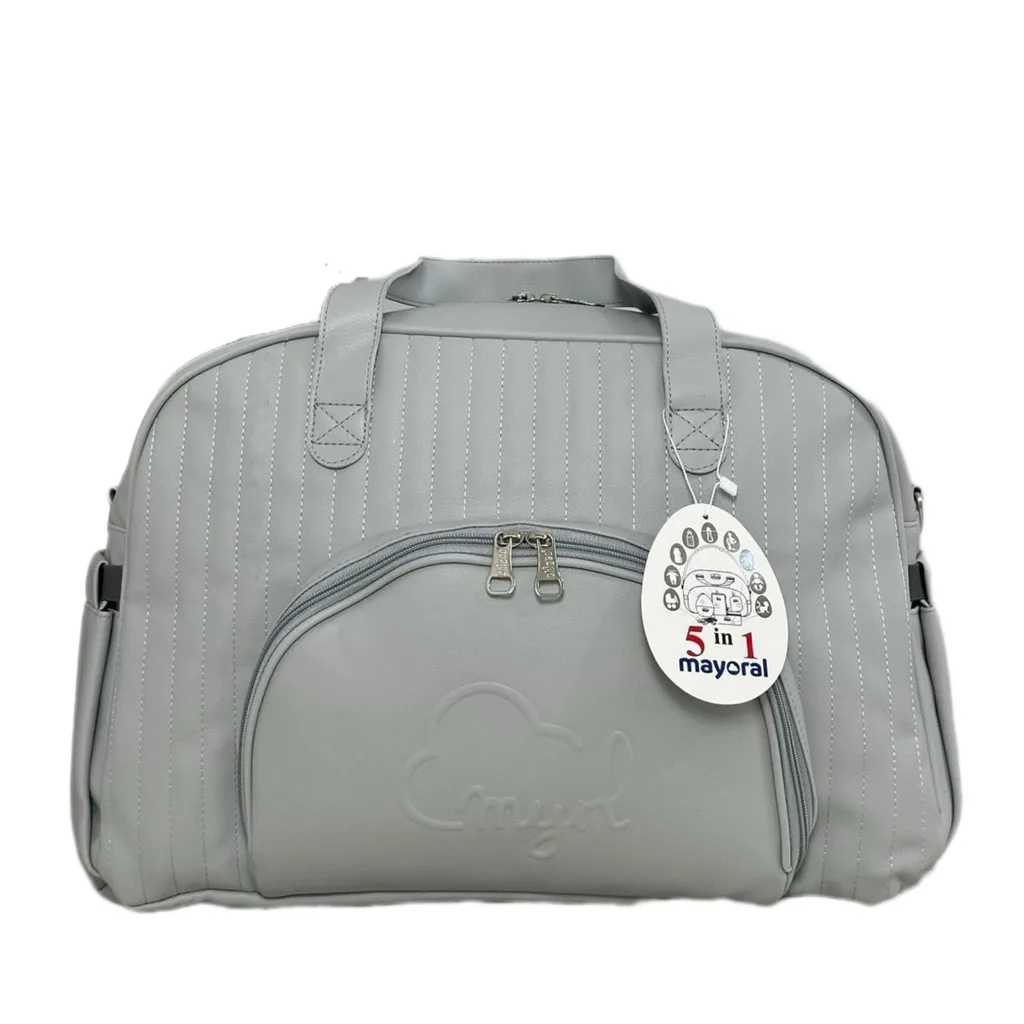 ساک لوازم دوشی مدل Myrl مایورال دوخت راه راه چرم ببتو Bebetto