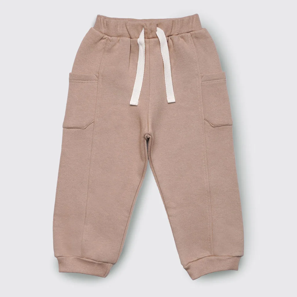 بلوز شلوار پاپو مدل Akam سگ گوش برجسته پولیشی سفید کرم Papo