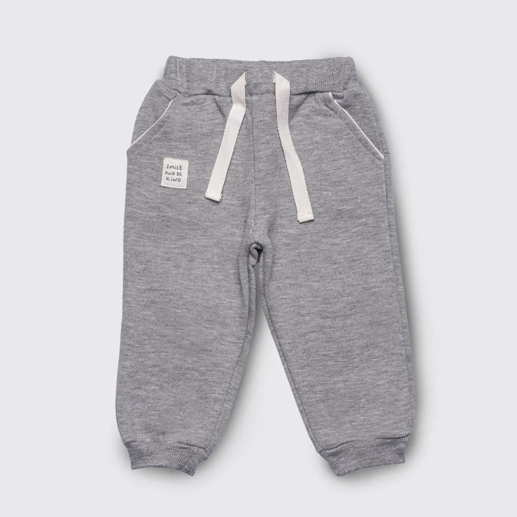 بلوز شلوار پاپو مدل Elshan سگ راه راه نخ کرکی سفید طوسی Papo