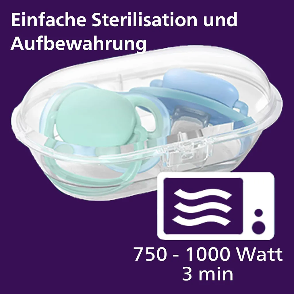 پستانک اونت 2عددی اولترا ایر Ultra Air 0-6 سیب گلابی Avent