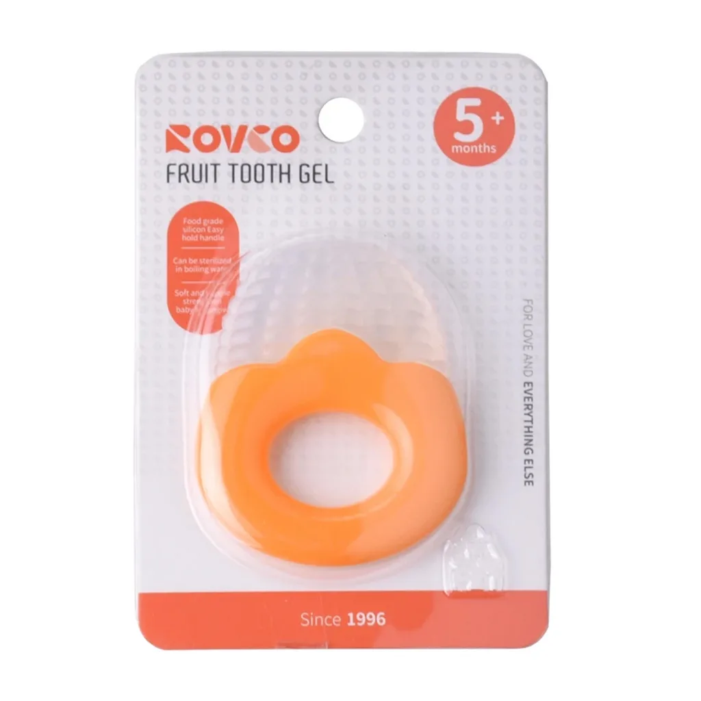 دندانگیر دسته دار سر سیلیکونی طرح ذرت 5+ماه رووکو Rovco