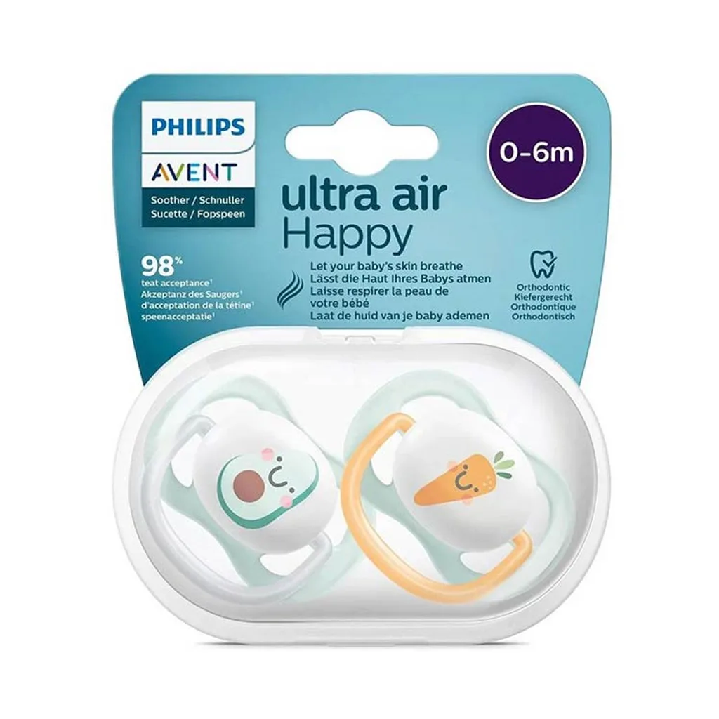 پستانک Ultra Air بادامی فیلیپس 6-0 ماه اونت