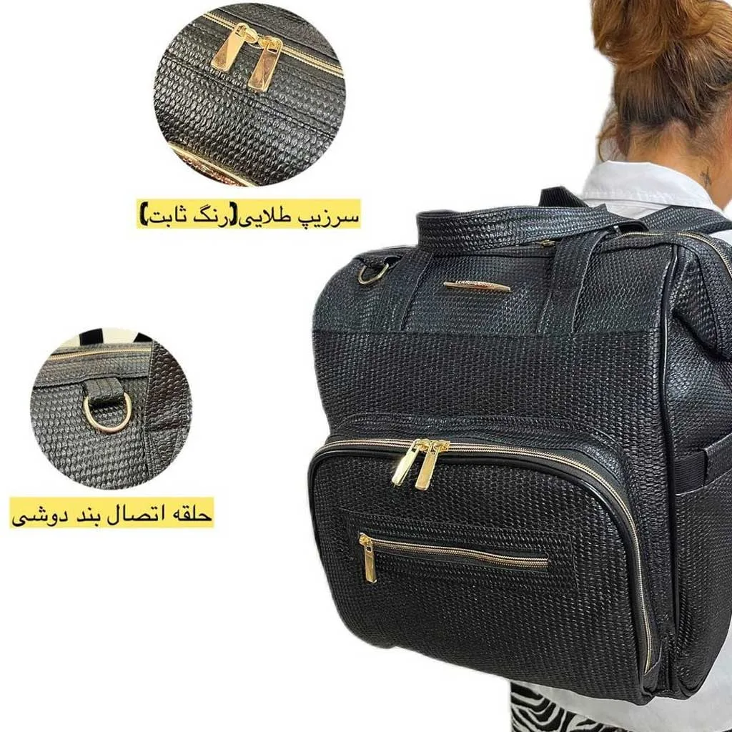 ساک لوازم کوله ای یوناکو مدل نوبل Louis Vuiton حصیری Unaco