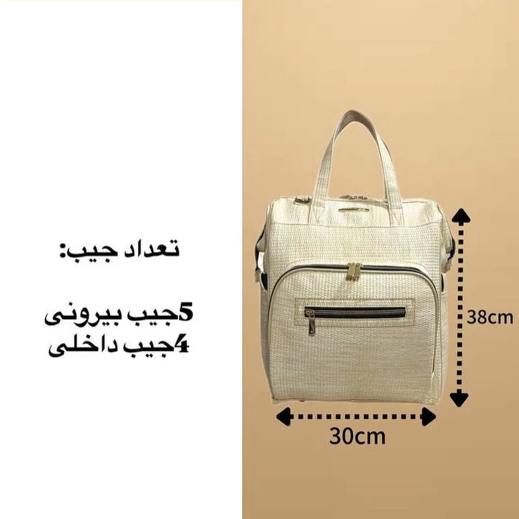 ساک لوازم کوله ای یوناکو مدل نوبل Louis Vuiton حصیری Unaco