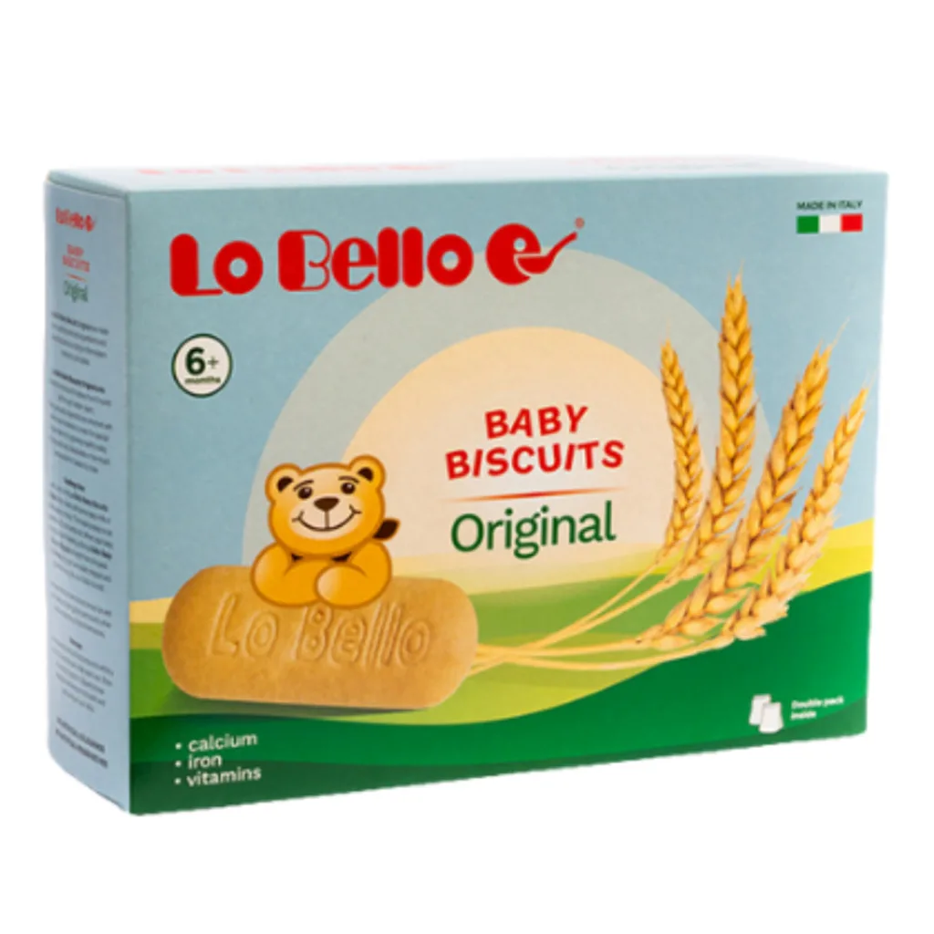 بیسکوییت گندم 6+ماه 200گرم لوبلو LoBello