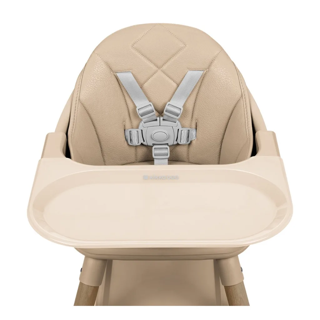 صندلی غذا کیکابو مدل Woody 2in1 پایه چوبی 2کاره Kikkaboo