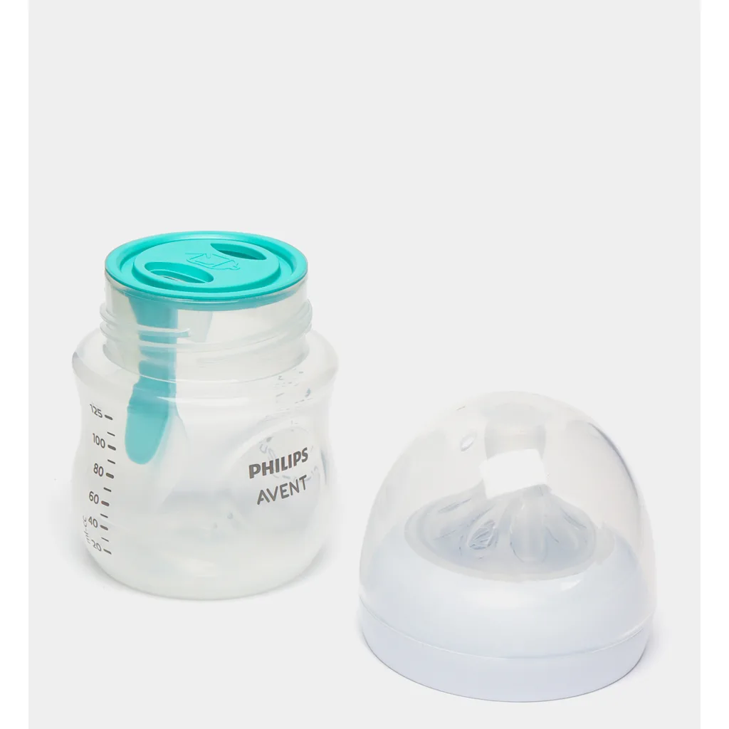 شیشه شیر اونت سوپاپدار نچرال پیركس Response ریسپانس 2قطره 0+ماه 125میل Avent