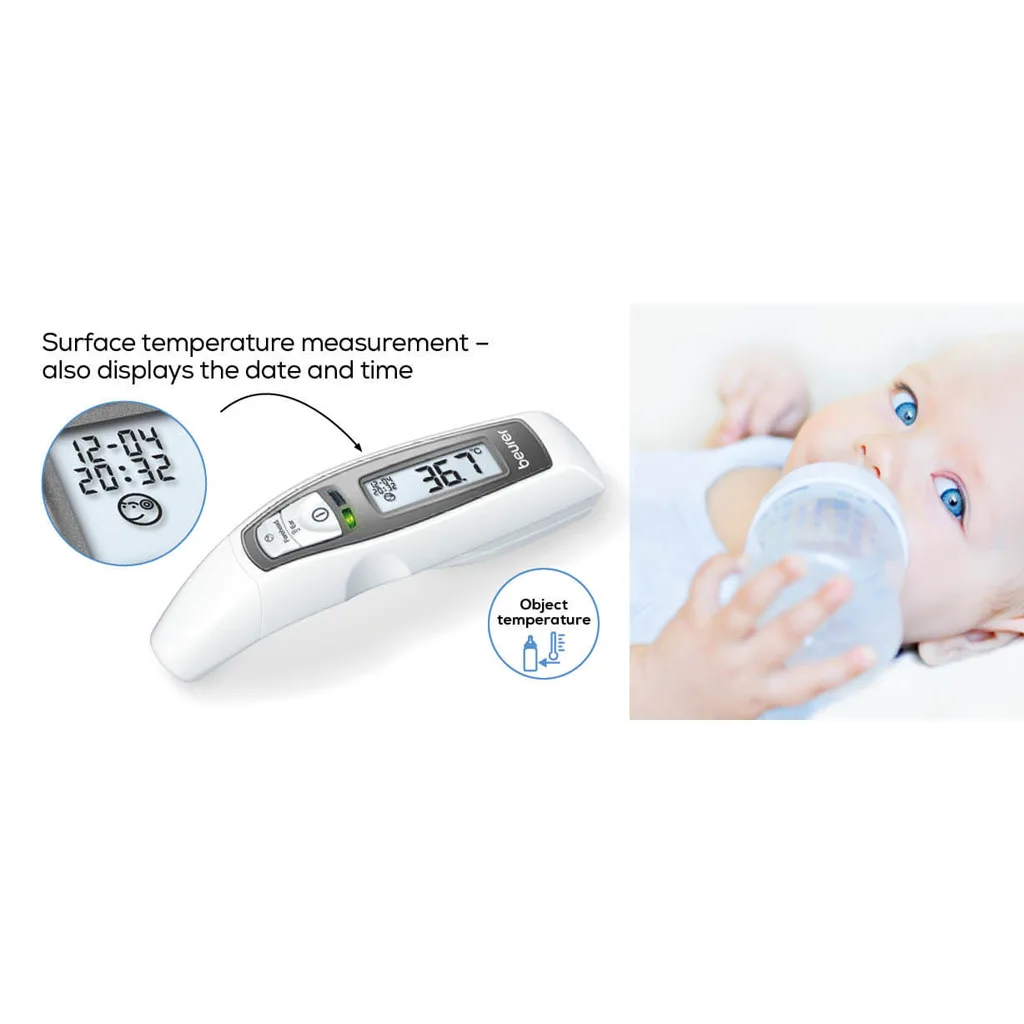 تب سنج دماسنج بیورر دیجیتالی لیزری گوش و پیشانی Beurer