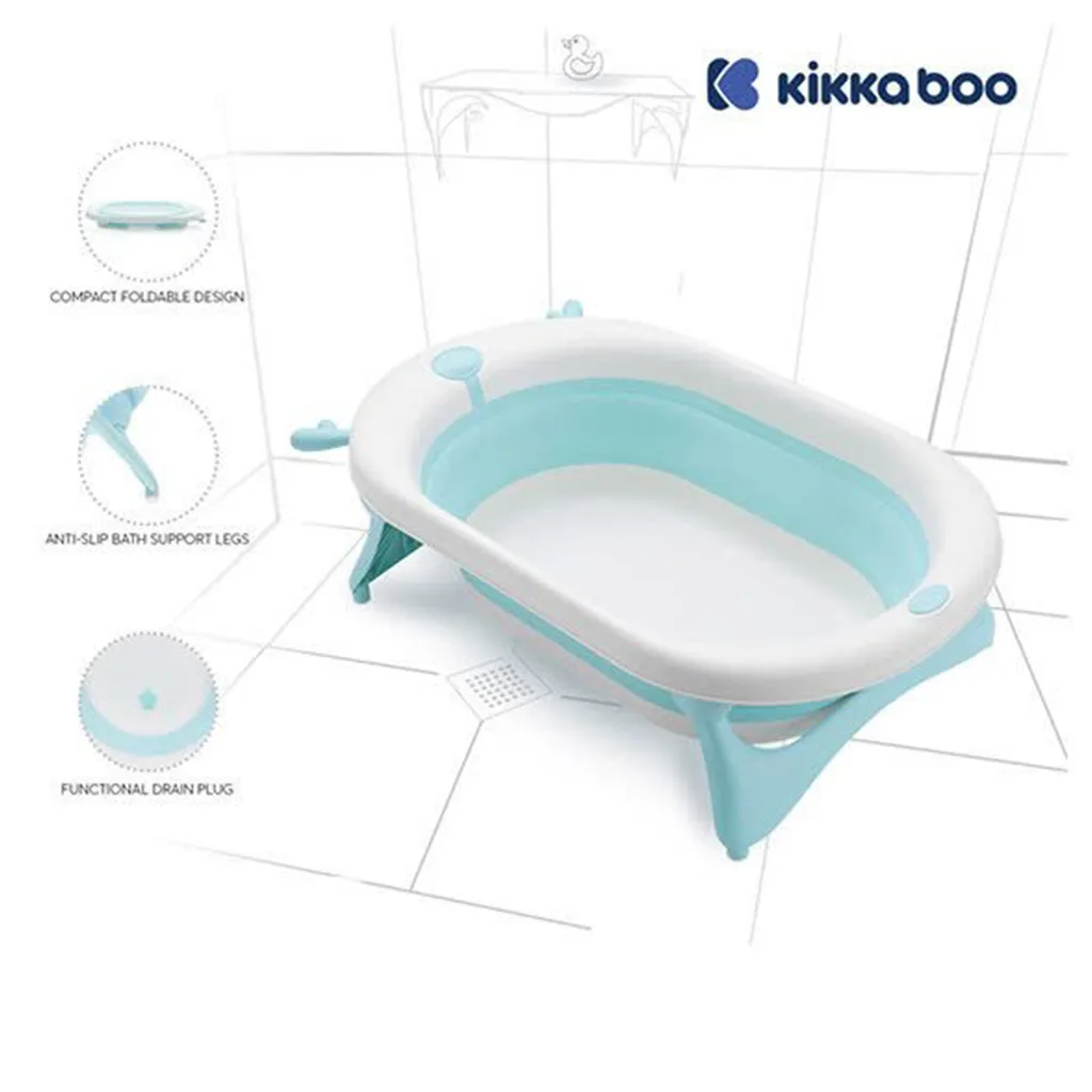 وان حمام کیکابو Foldy فولدی تاشو آکاردیونی پایه دار شاخ قلب Kikka boo