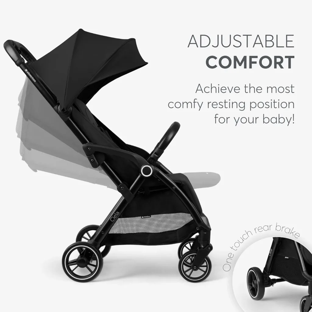 کالسکه کیکابو مدل Ciela دسته مبلی مسافرتی تاشو Kikkaboo